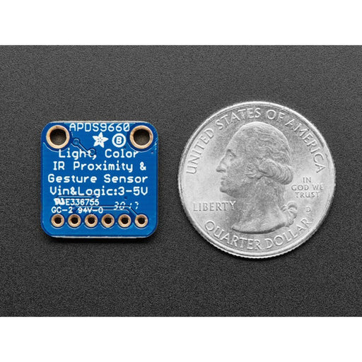 Adafruit APDS9960 Proximity, Light, RGB, and Gesture Sensor