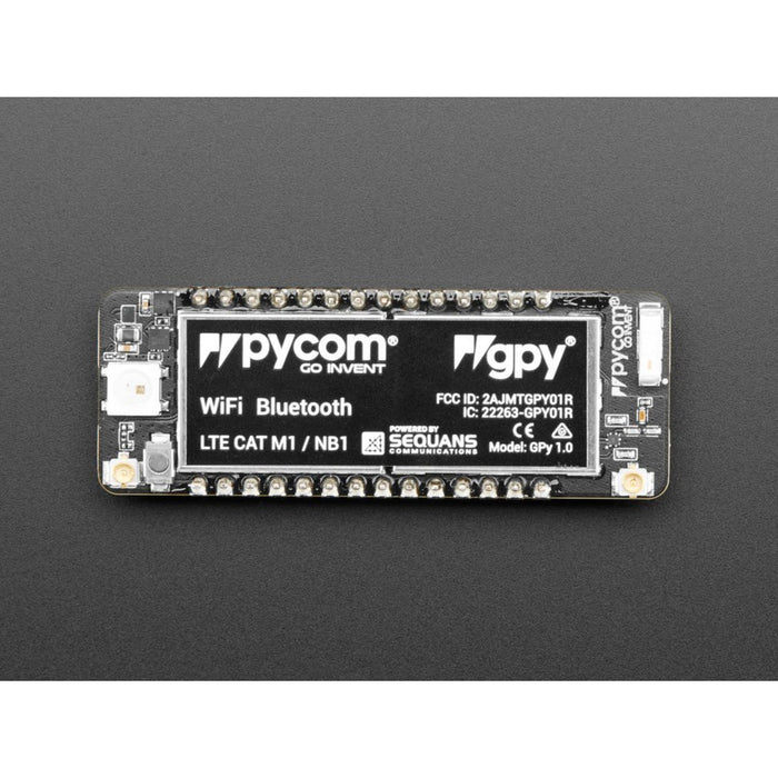 Pycom GPy - WiFi, Bluetooth LE and LTE-M