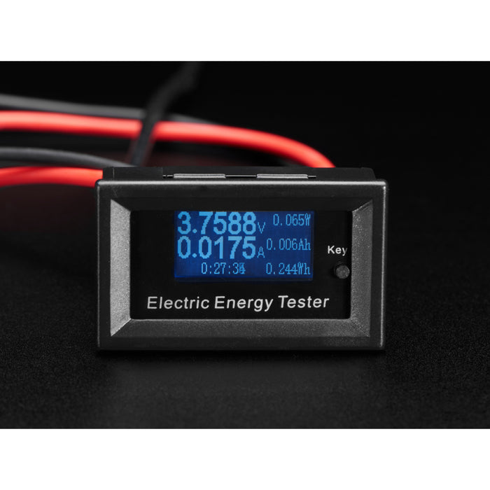 Mini Power Meter with Voltage, Current, Watts, mAh & mWh Display