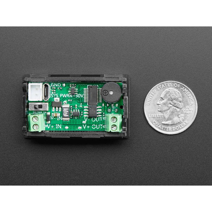 Mini Power Meter with Voltage, Current, Watts, mAh & mWh Display