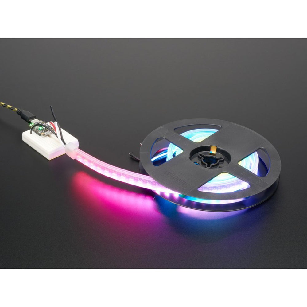 Adafruit NeoPixel LED Side Light Strip - Black 120 LED