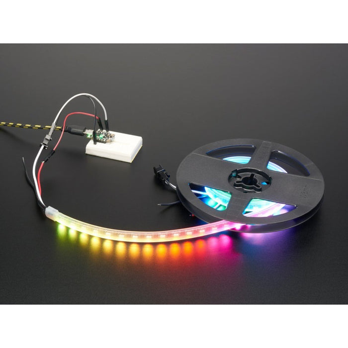 Adafruit NeoPixel LED Side Light Strip - Black 90 LED