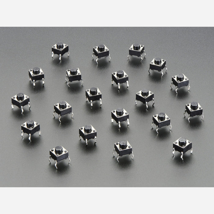 Tactile Button switch (6mm) x 20 pack