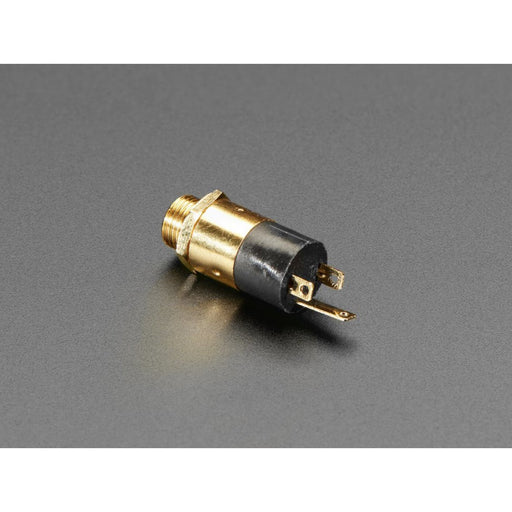 Panel Mount 1/8" (3.5mm) TRS Jack Connector