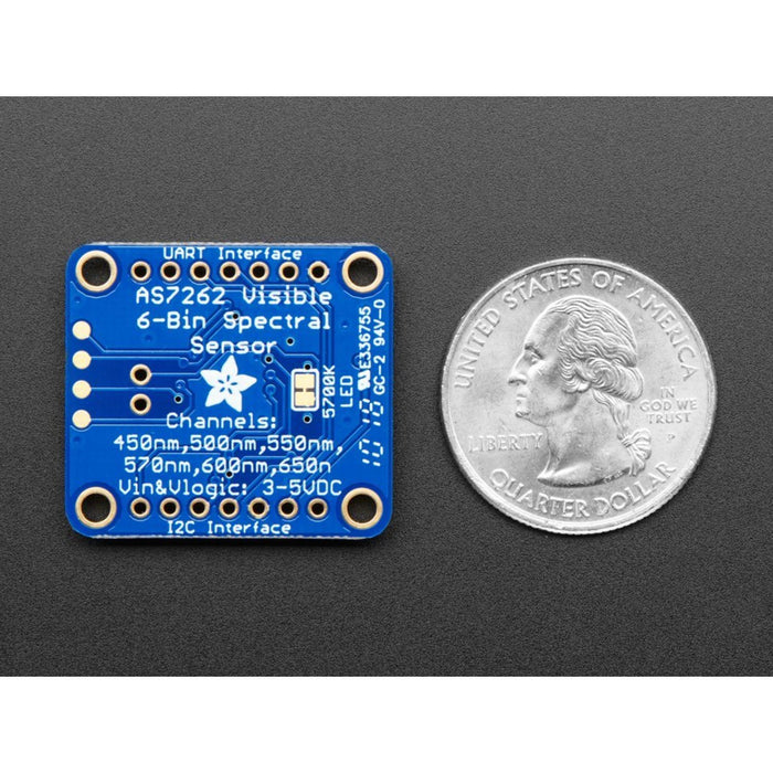 Adafruit AS7262 6-Channel Visible Light / Color Sensor Breakout