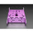 Purple Aluminum Chassis for TT Motors - 2WD