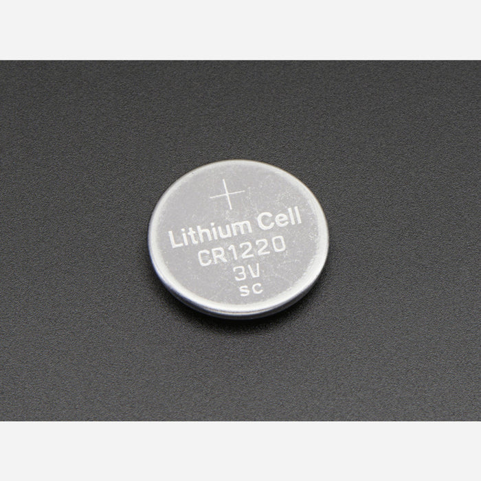 CR1220 12mm Diameter - 3V Lithium Coin Cell Battery [CR1220]