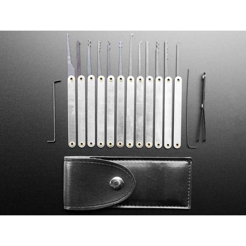 Fancy Lock-sport Pick Set - 12 Picks and 3 Wrenches