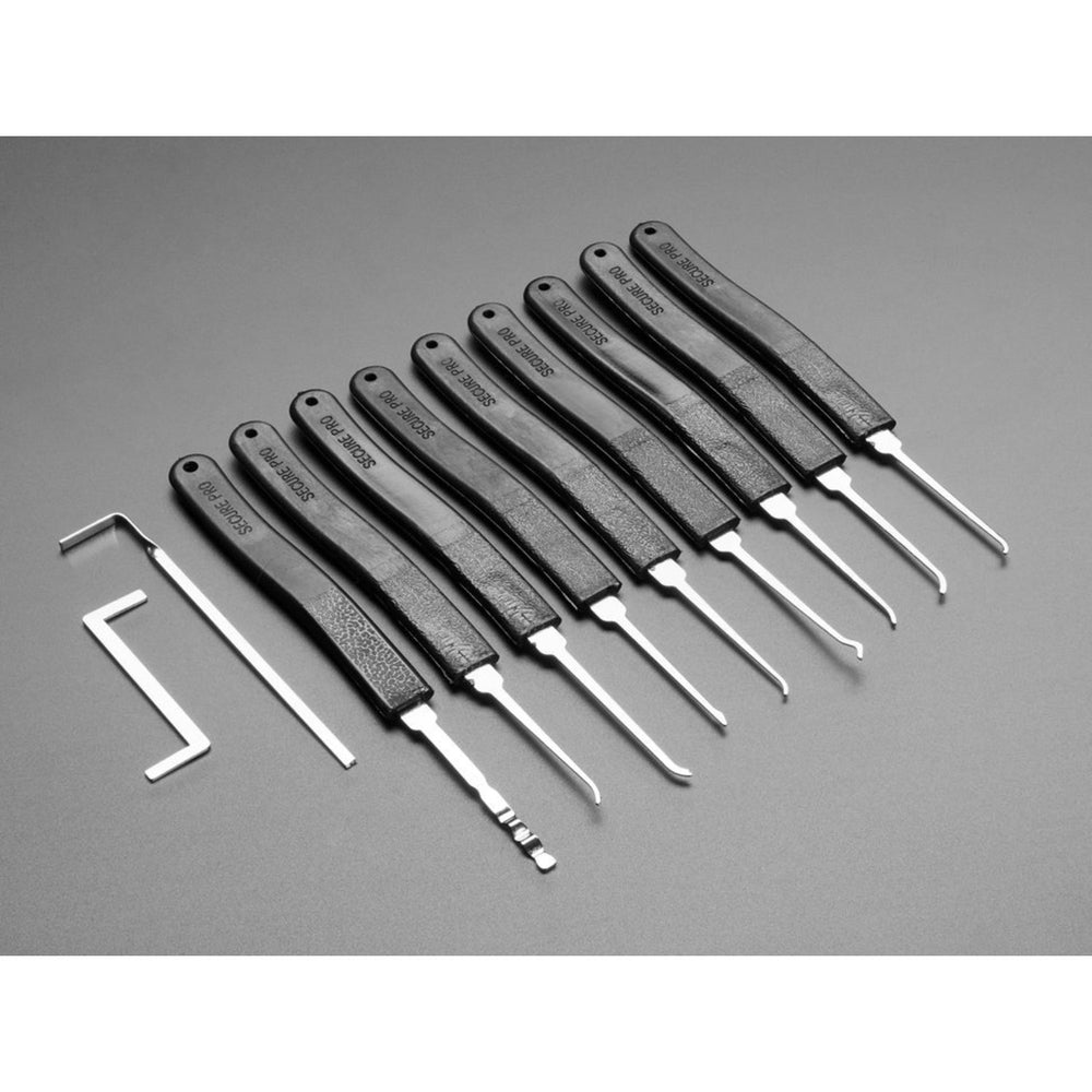 Basic Lock-sport Pick Set - 9 Picks and 2 Wrenches