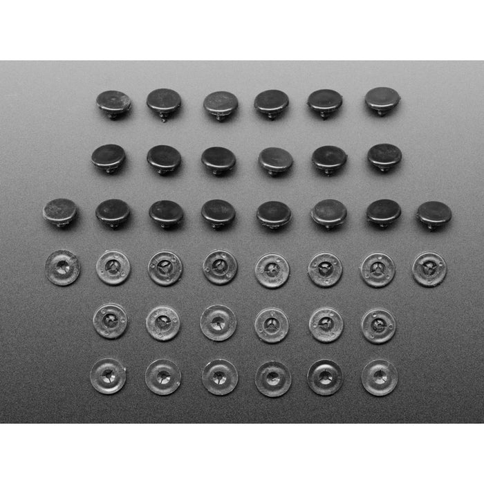 Plastic Pop Rivets for Cardboard Crafts (20-pack)