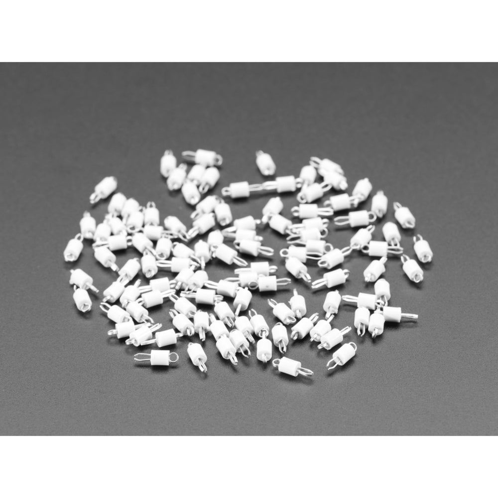 Small PCB Test Points (100 pack) - White