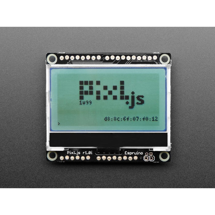 Espruino Pixl.js - Javascript Microcontroller with LCD