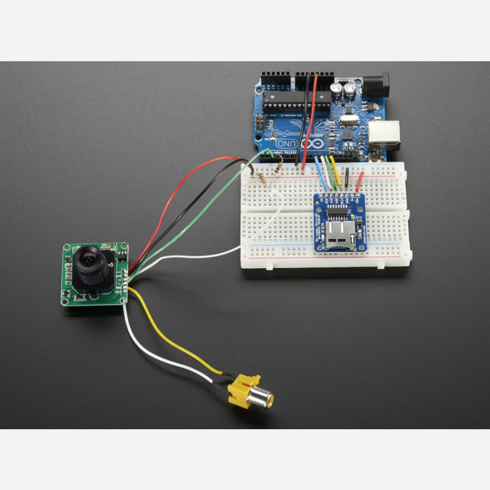 TTL Serial JPEG Camera with NTSC Video