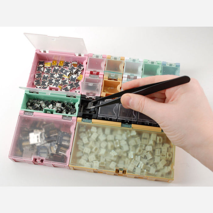 Large Modular Snap Box - SMD component storage [Orange]