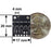 QTRX-HD-04A Reflectance Sensor Array: 4-Channel, 4mm Pitch, Analog Output, Low Current