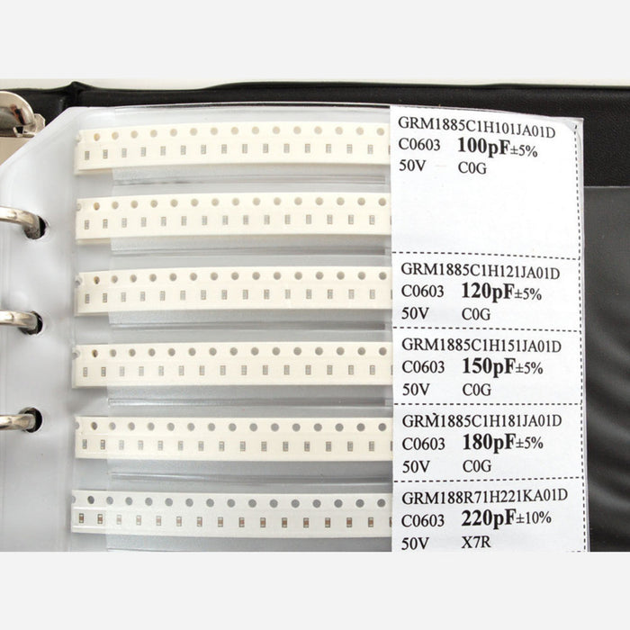 SMT 0603 Resistor and Capacitor Book - 3725 pieces