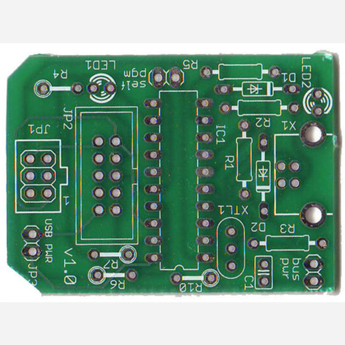 USBtinyISP AVR Programmer Kit (USB SpokePOV Dongle) [v2.0]