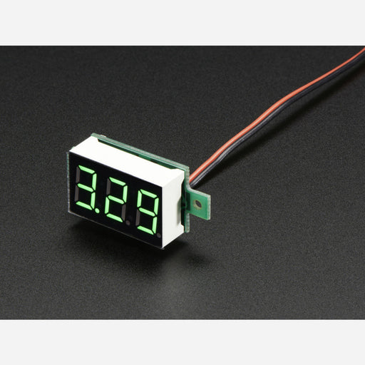 Mini 2-wire Volt Meter (3.2 - 30 VDC)