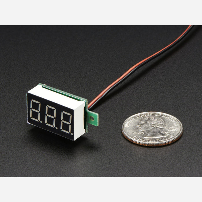 Mini 2-wire Volt Meter (3.2 - 30 VDC)