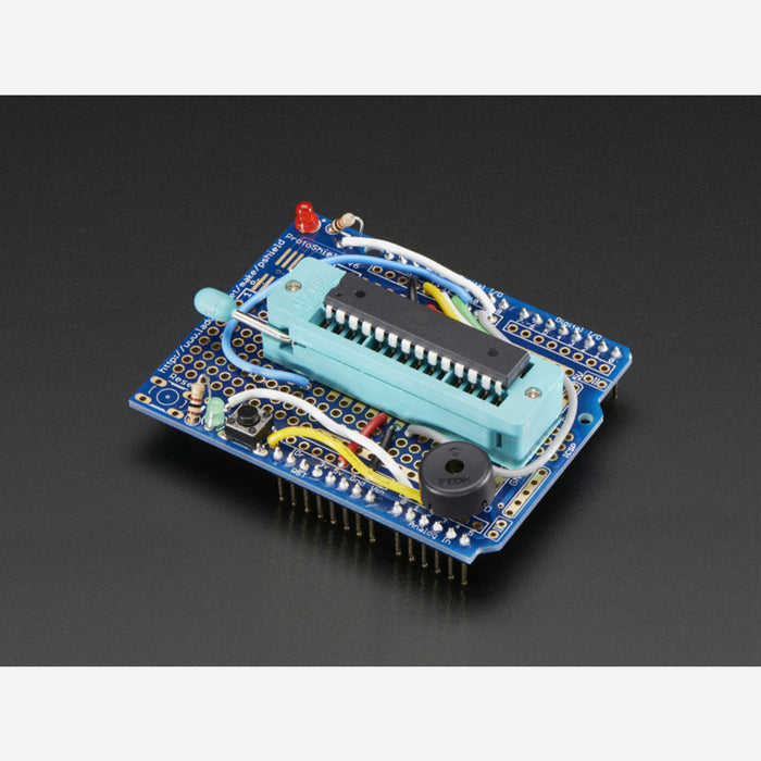 Standalone AVR ISP Programmer Shield Kit - includes blank chip!