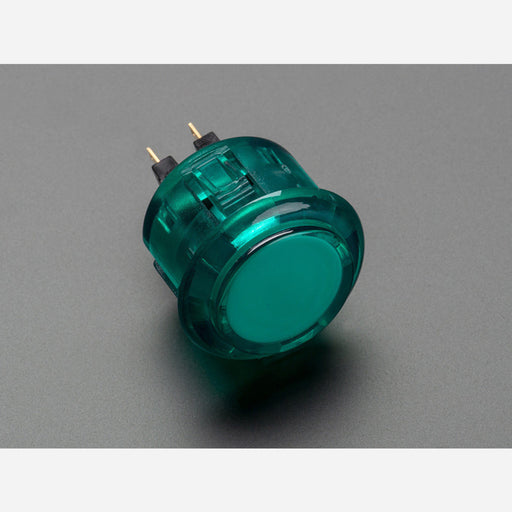 Arcade Button - 30mm Translucent Green