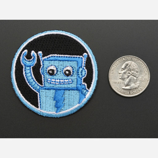 Robotics! - Skill badge, iron-on patch