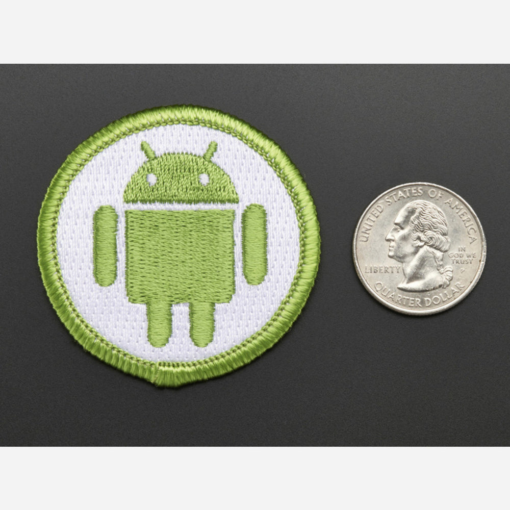 Android - Skill badge, iron-on patch