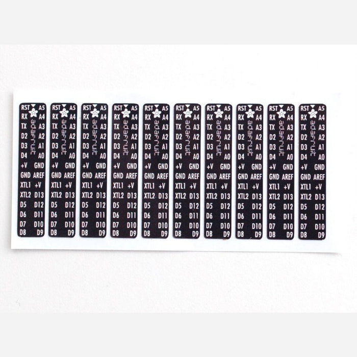 Adafruit AVR Sticker for Breadboard Arduino-compatibles - 10 pcs