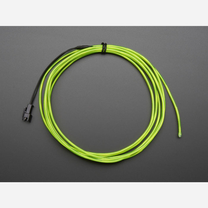 EL wire starter pack - Green 2.5 meter (8.2 ft)