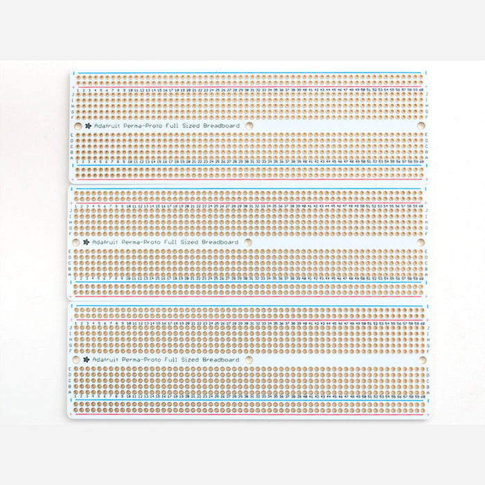 Adafruit Perma-Proto - pack of 3 - Full size