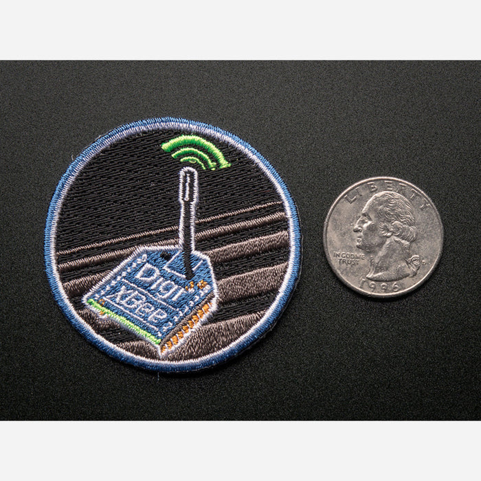 Digi XBee - Skill badge, iron-on patch