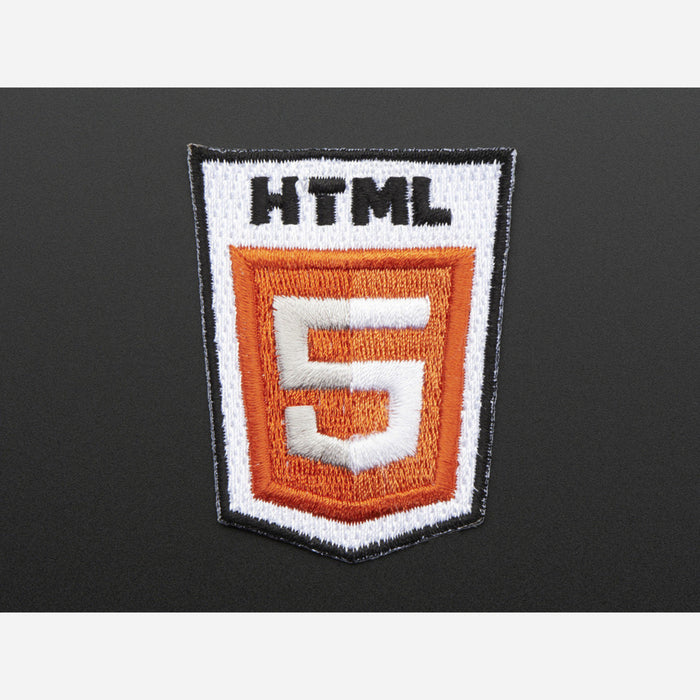 HTML 5 - Skill badge, iron-on patch