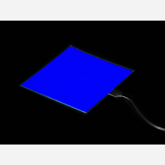 Electroluminescent (EL) Panel - 10cm x 10cm Blue