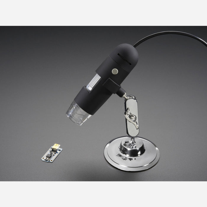 USB Microscope - 5MP interpolated 220x magnification / 8 LEDs