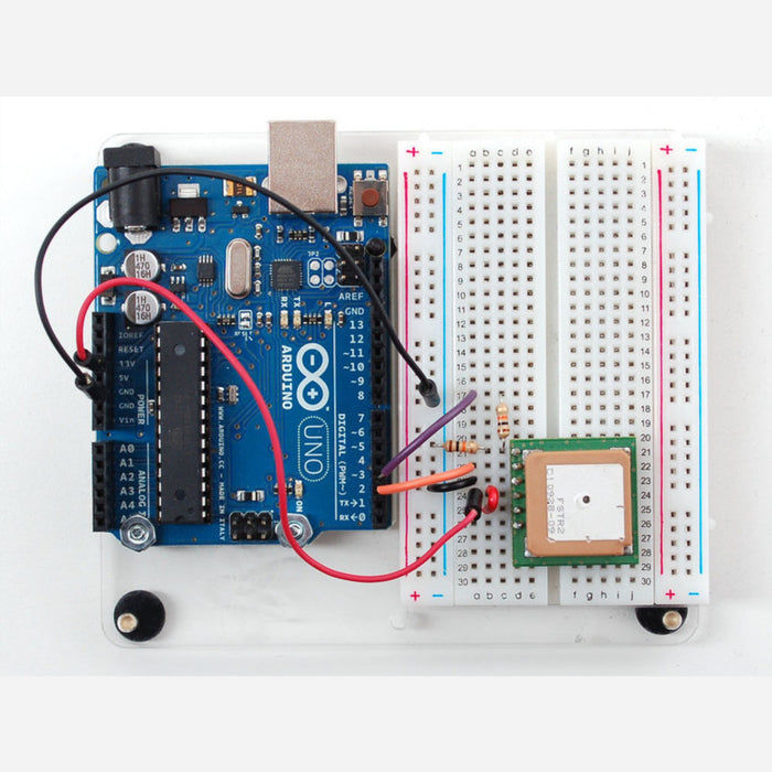 UP501 Breadboard-friendly 66 channel GPS module w/10 Hz updates [MTK3329]