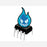 Sparky the Magic Blue Smoke Monster - Sticker!