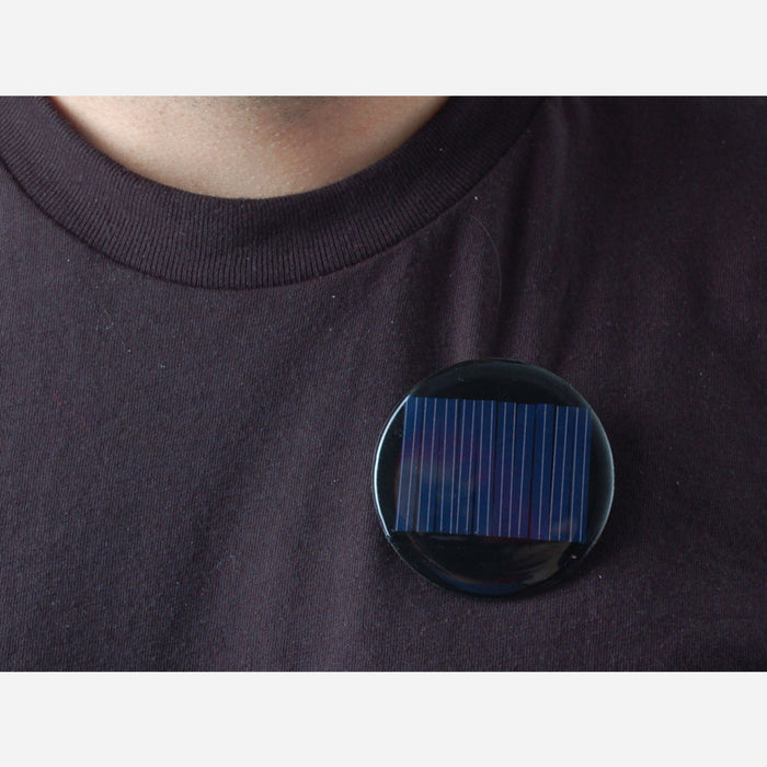 Round Solar Panel Skill Badge - 5V / 40mA