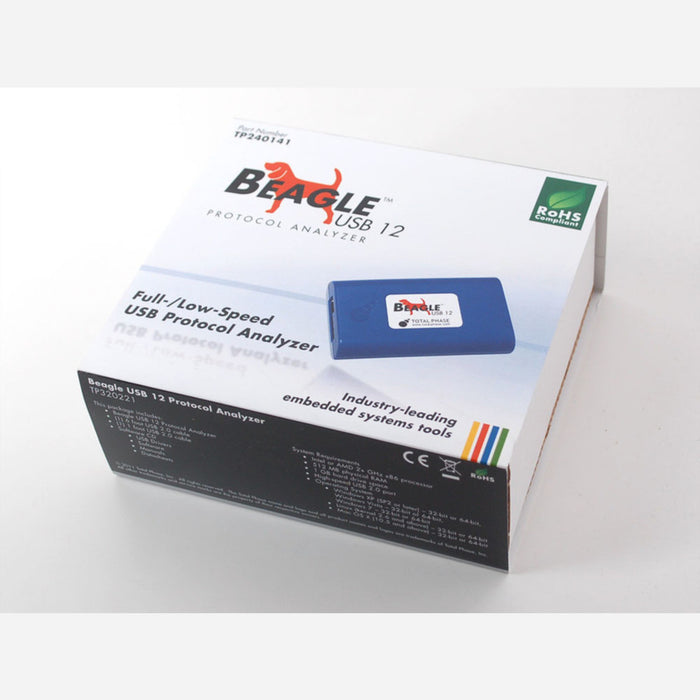 Beagle USB 12 - Low/Full Speed USB Protocol Analyzer + Sticker