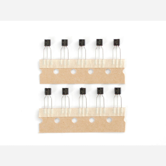 NPN Bipolar Transistors (PN2222) - 10 pack