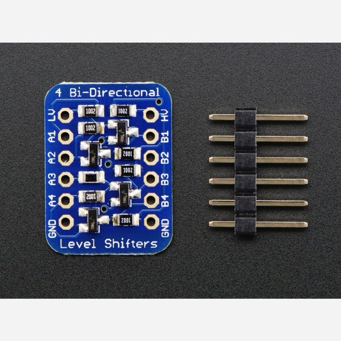 4-channel I2C-safe Bi-directional Logic Level Converter [BSS138]