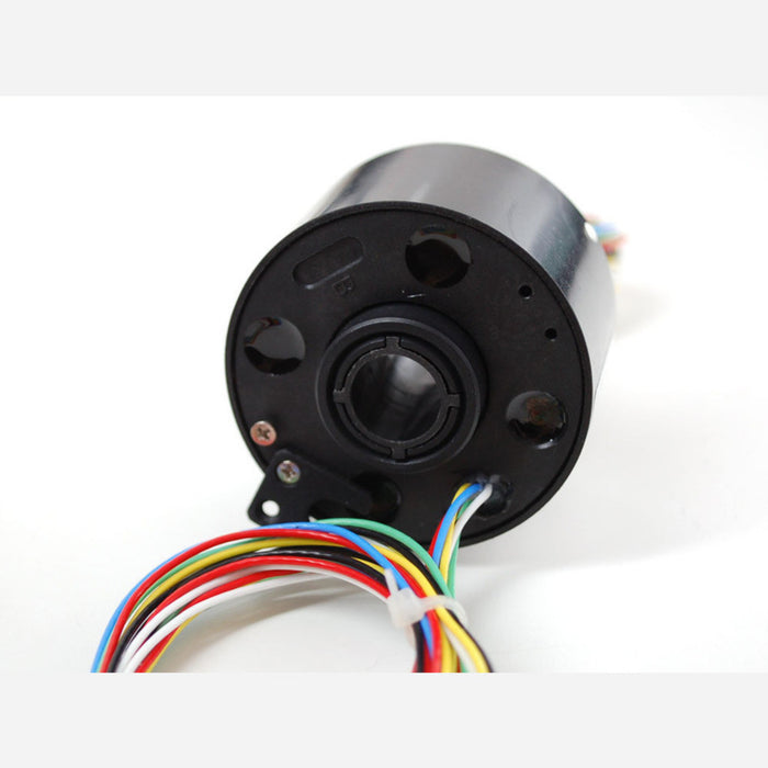 Toroid Slip Ring - 2.1 OD 1/2 ID, 6 wires, max 240V @ 5A