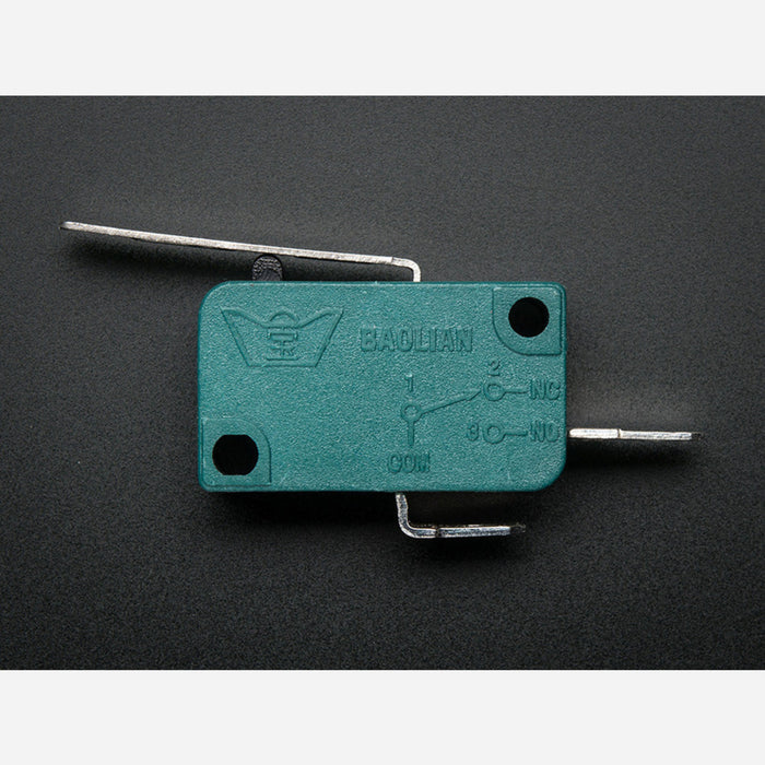 Micro Switch w/Lever - 2 Terminal