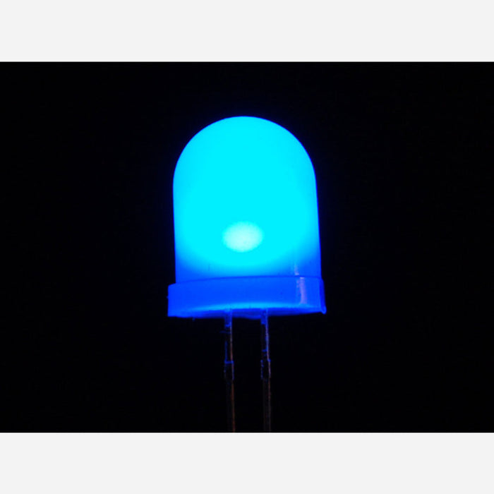 Diffused Blue 10mm LED (25 pack)