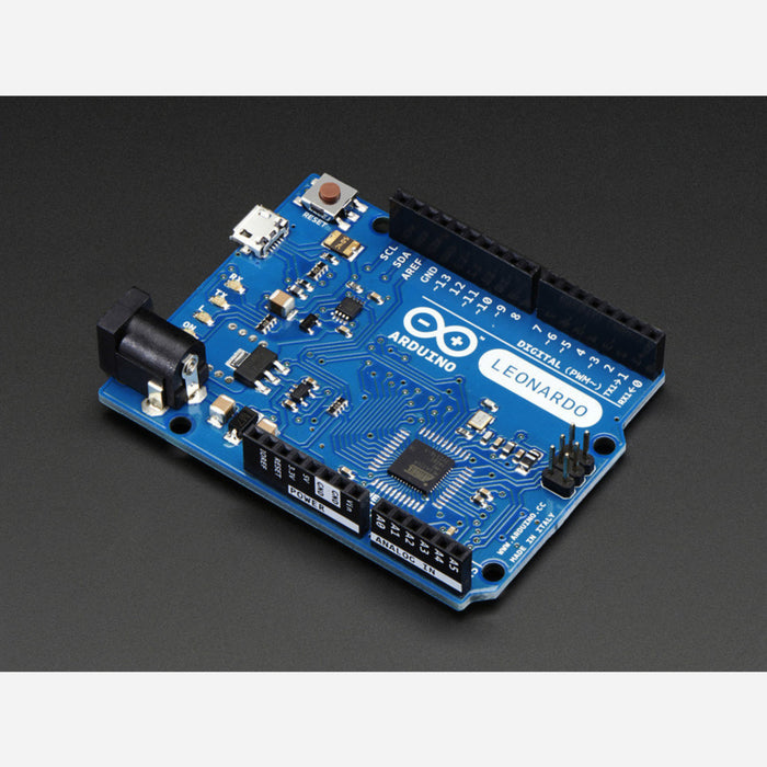 Arduino Leonardo ATmega32u4 with headers