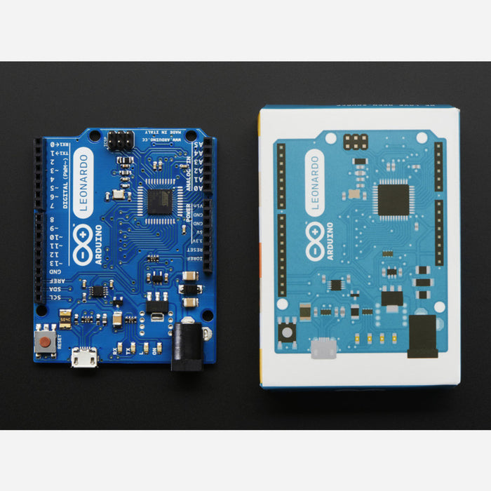 Arduino Leonardo ATmega32u4 with headers