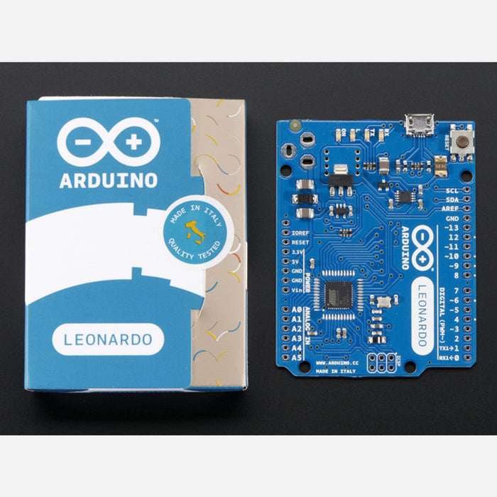 Arduino Leonardo ATmega32u4 without headers