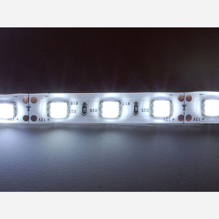 Cool White LED Weatherproof Flexi-Strip 60 LED - (1 m)