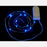 Wire Light LED Strand - 12 Blue LEDs + Coin Cell Holder