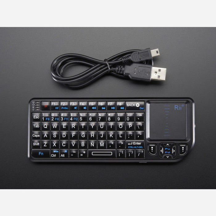 Miniature Wireless USB Keyboard with Touchpad