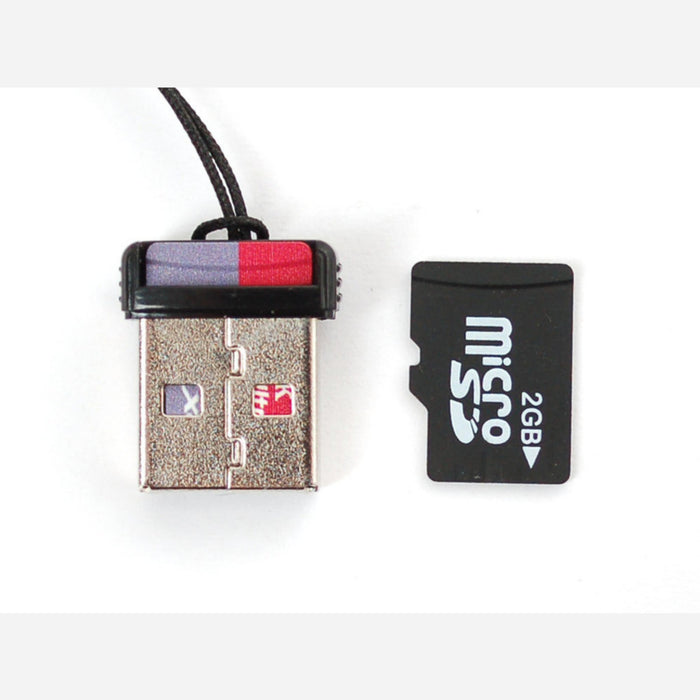 USB MicroSD Card Reader/Writer - microSD / microSDHC / microSDXC